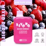 AIVONO AIM PUFFSTAR 6500 Puffs Choose Your Flavor Enjoy 6500 Puffs – Bulk Discounts Available!