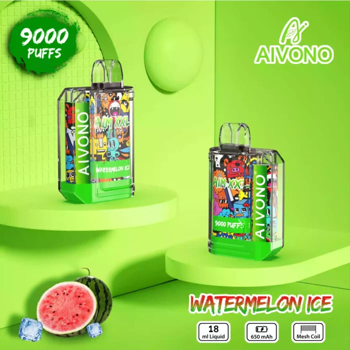 AIVONO AIM-XXL 9000 Puffs Long-Lasting Rechargeable and Full of Flavor!