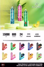 AIVONO FATMAN 15000 Puffs Premium Flavors Long-Lasting Performance!