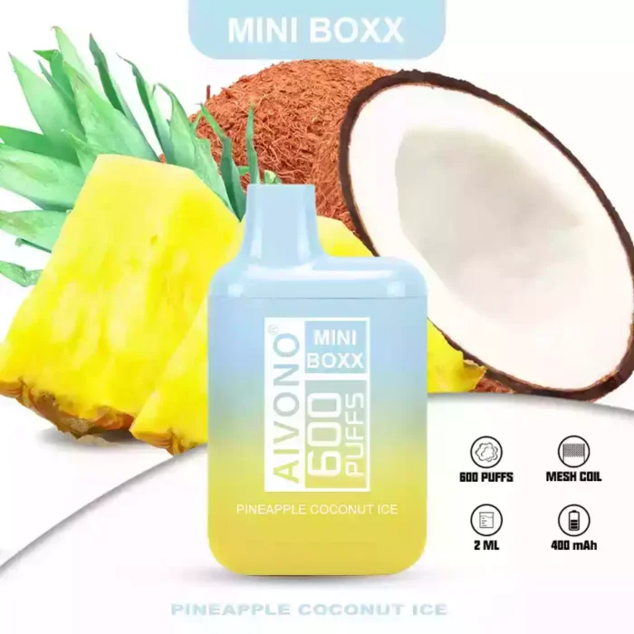 AIVONO MINI BOXX 600 Puffs The Perfect Vape for On-the-Go Convenience!