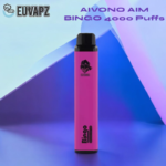 AIVONO AIM BINGO 4000 Puffs Fresh Flavorful and Ready to Vape!