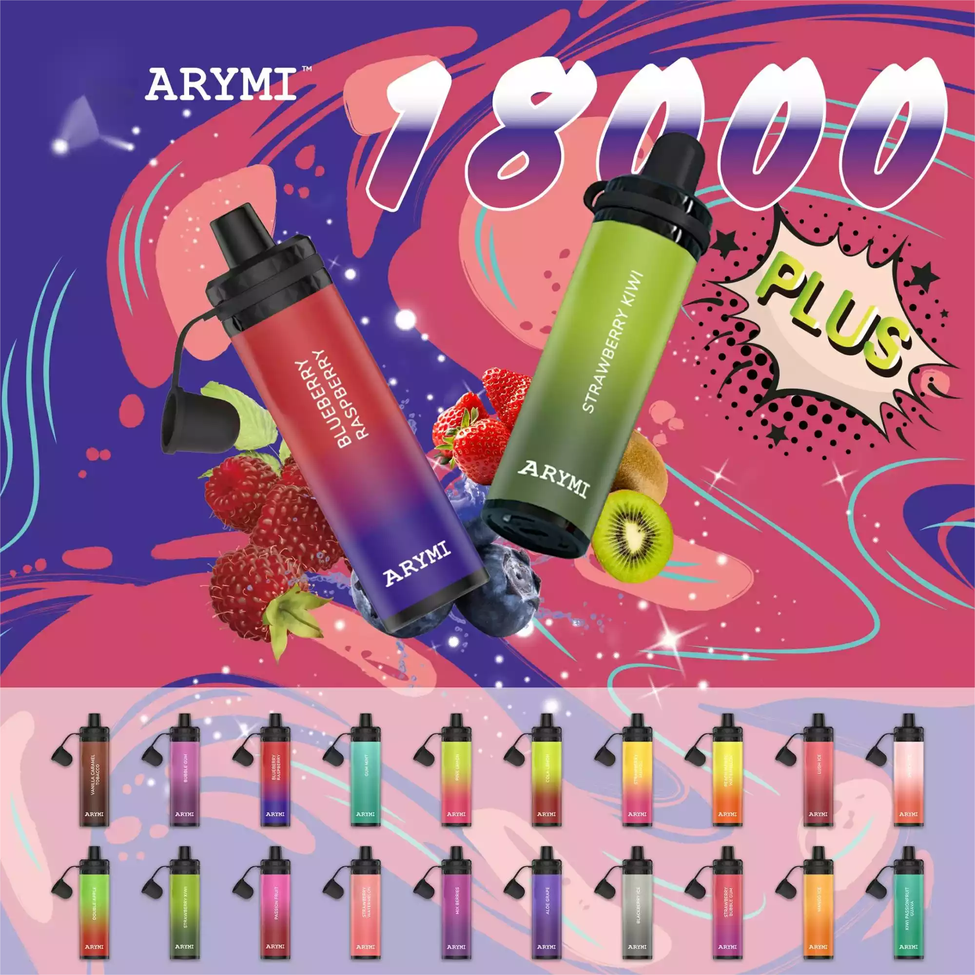 ARYMI Elibar 18000 Puffs Disposable Vape Perfect for Bulk Buying & Wholesale