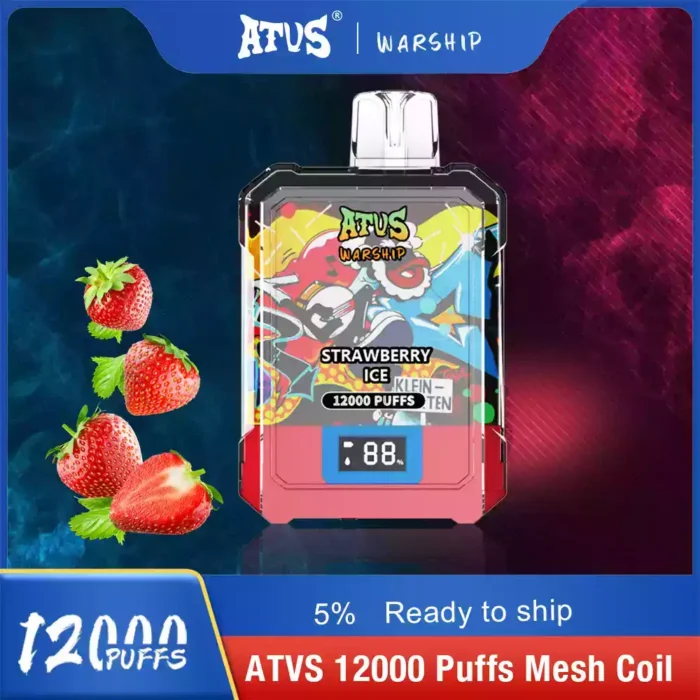 ATVS Disposable 12000 Puffs Maximum Flavor Maximum Puffs The Vape You Need!