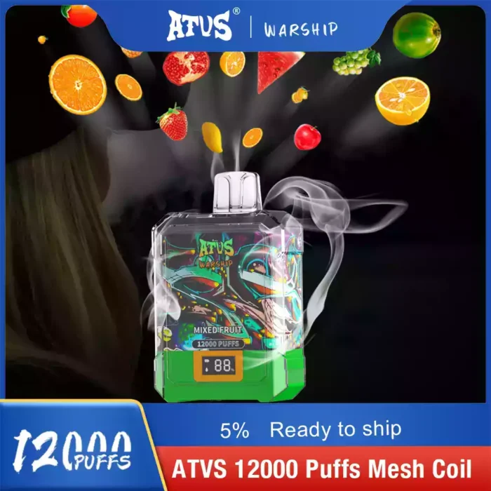 ATVS Disposable 12000 Puffs Maximum Flavor Maximum Puffs The Vape You Need!