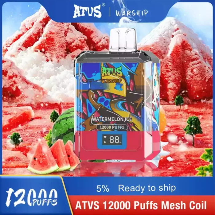ATVS Disposable 12000 Puffs Maximum Flavor Maximum Puffs The Vape You Need!