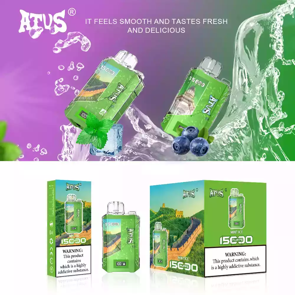 ATVS Disposable 15000 Puffs Premium Quality Wholesale Vape Pen for Europe
