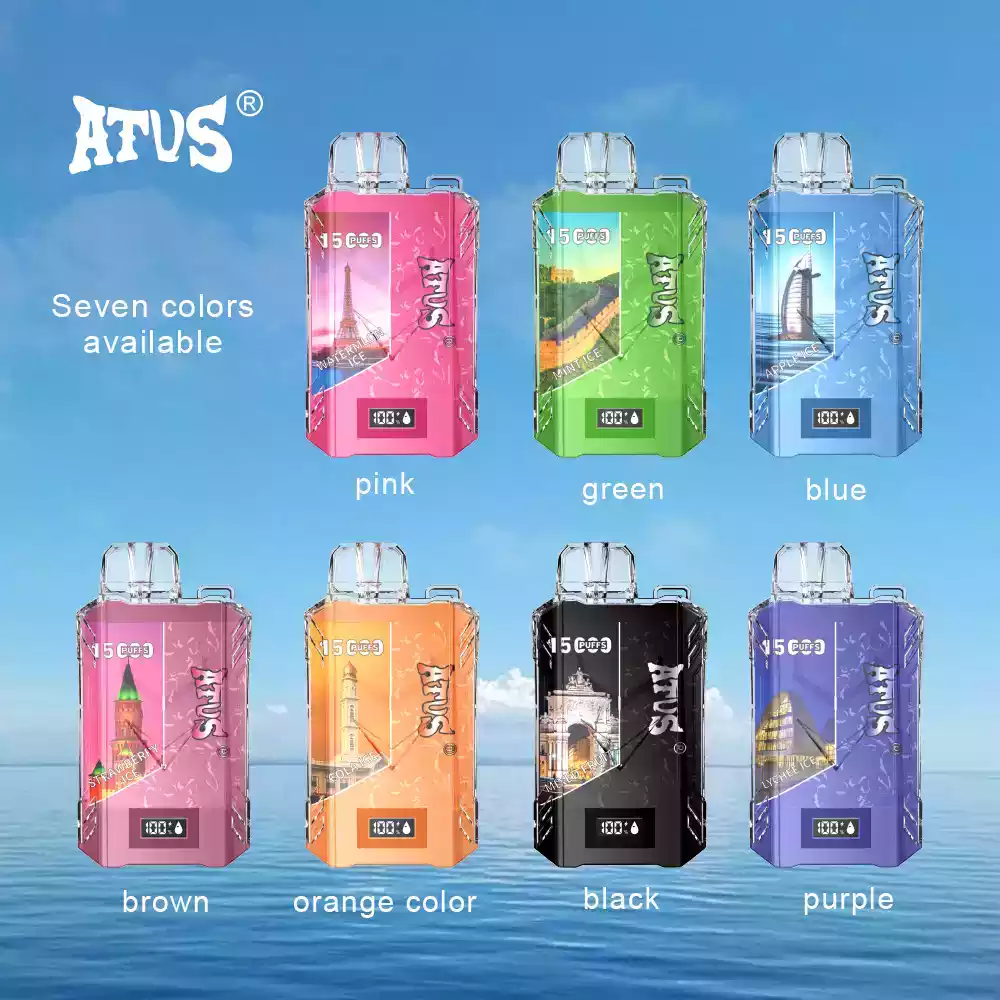 ATVS Disposable 15000 Puffs Premium Quality Wholesale Vape Pen for Europe