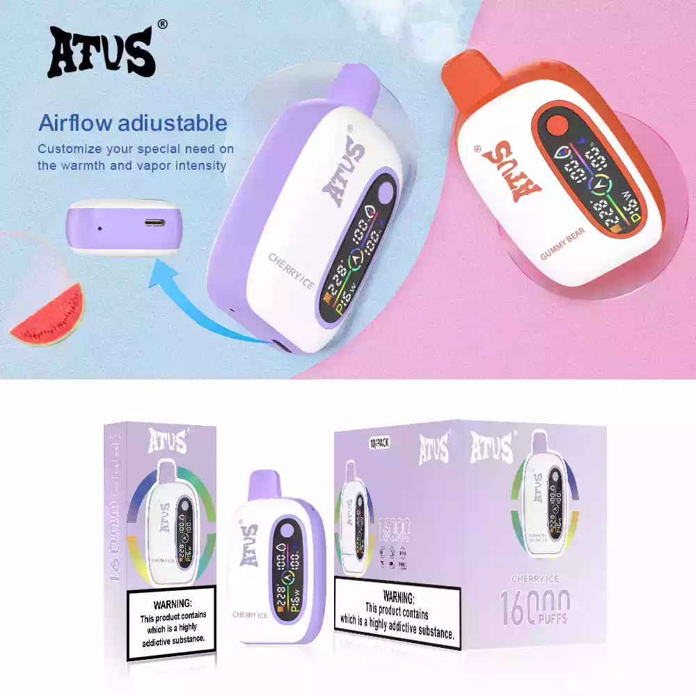 ATVS Disposable 16000 Puffs Vape Longer Vape Smarter Vape Better!