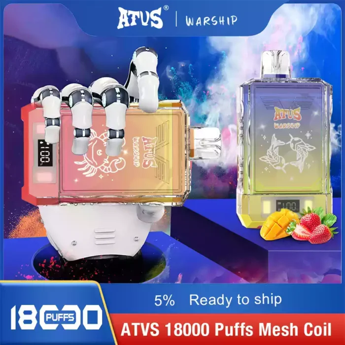 ATVS Disposable 18000 Puffs High-Quality Vapes for Wholesale Buyers