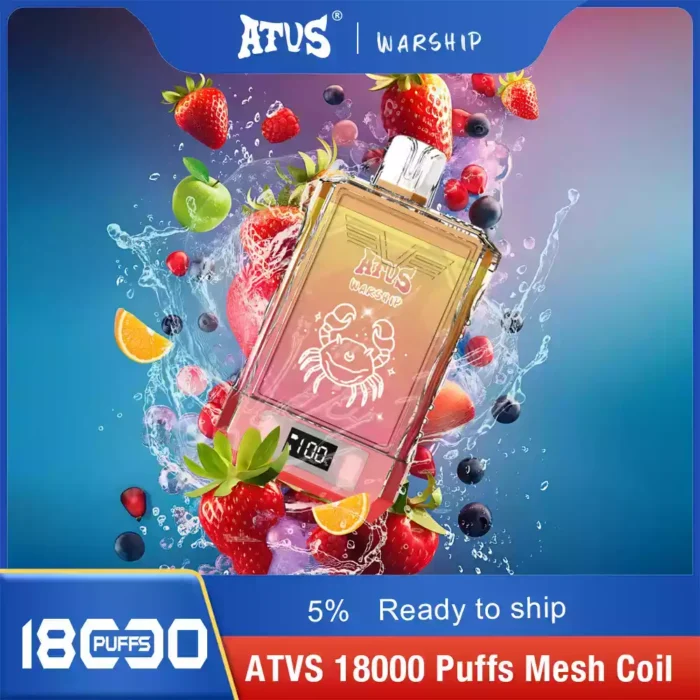 ATVS Disposable 18000 Puffs High-Quality Vapes for Wholesale Buyers