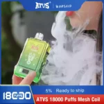 ATVS Disposable 18000 Puffs High-Quality Vapes for Wholesale Buyers