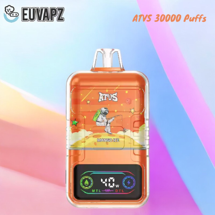 ATVS 30000 Puffs Long Lasting Powerful and Full of Flavor!