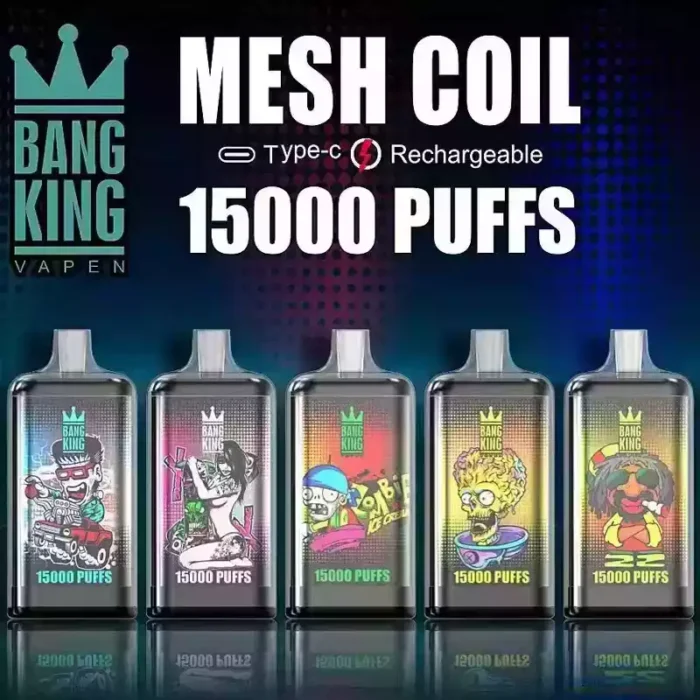 BANG KING 15000 Puffs Disposable Vape A Premium Vape for Every Vaper