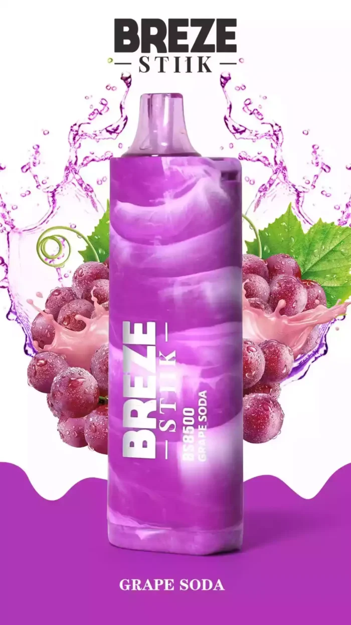 BREZE STIIK BS 8500 Puffs Disposable Vape Reliable Flavorful and Long Lasting