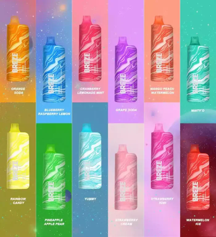 BREZE STIIK BS 8500 Puffs Disposable Vape Reliable Flavorful and Long Lasting