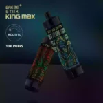 Breze Stiik King Max 10000 Puffs Disposable Vape: Enjoy Unique Flavors and Maximum Satisfaction