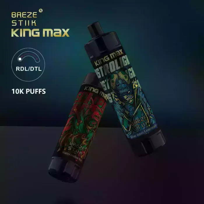 Breze Stiik King Max 10000 Puffs Disposable Vape: Enjoy Unique Flavors and Maximum Satisfaction