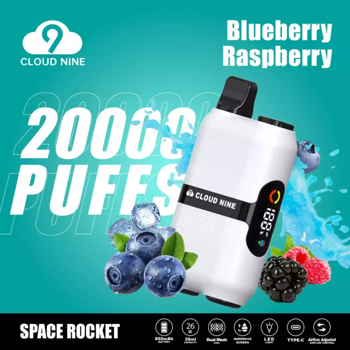 CLOUD NINE D33 20000 Puffs – Premium Flavor Massive Puffs