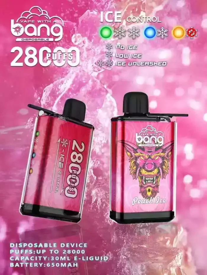 Enjoy Fresh Flavors All Day with Bang28000 Puffs Disposable Vape