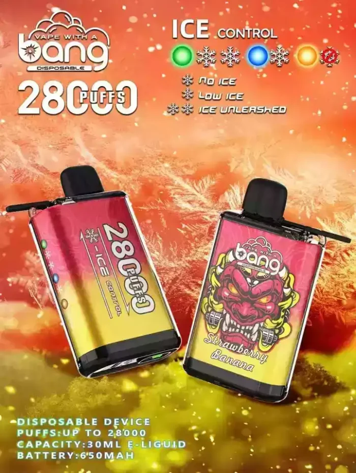 Enjoy Fresh Flavors All Day with Bang28000 Puffs Disposable Vape