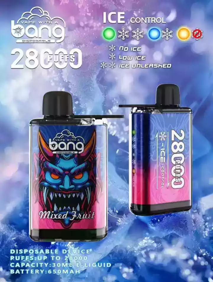 Enjoy Fresh Flavors All Day with Bang28000 Puffs Disposable Vape
