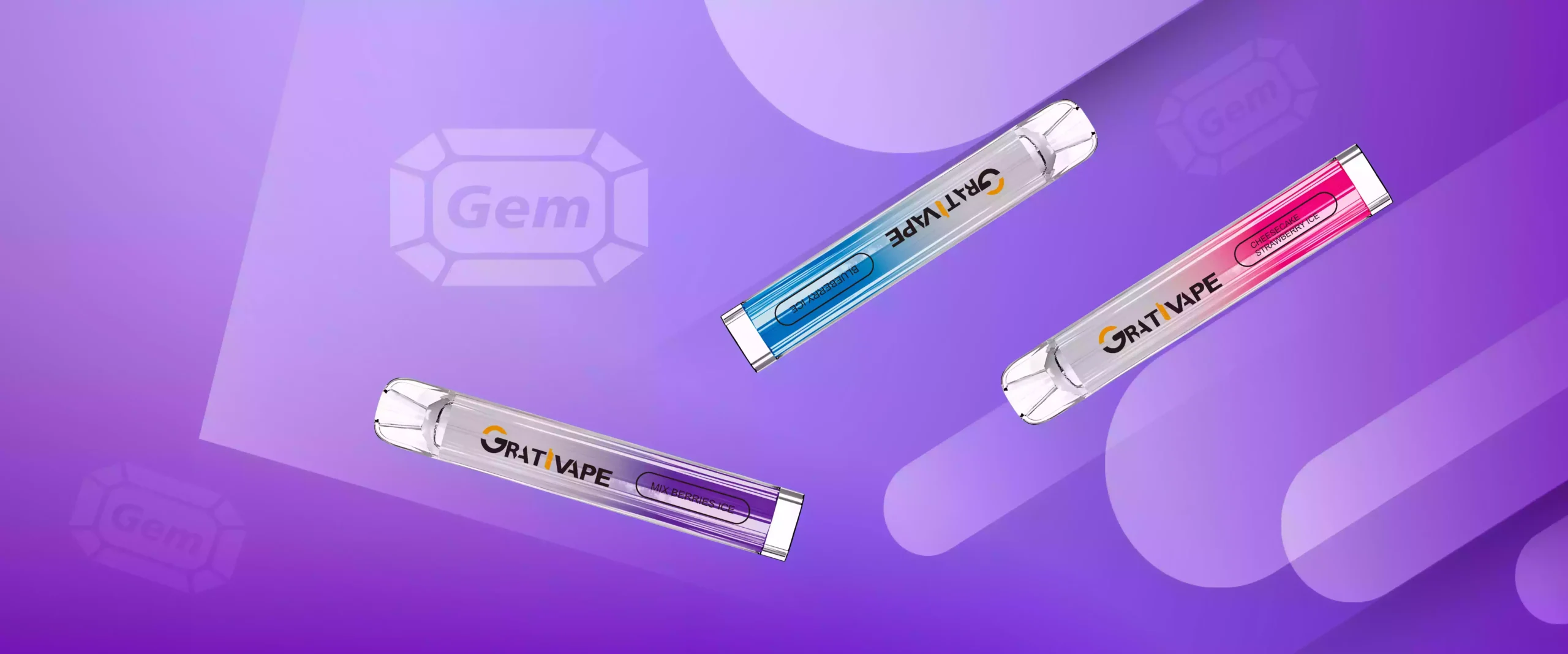 Grativape Gem 600 Puffs Compact Powerful and Full of Flavor!