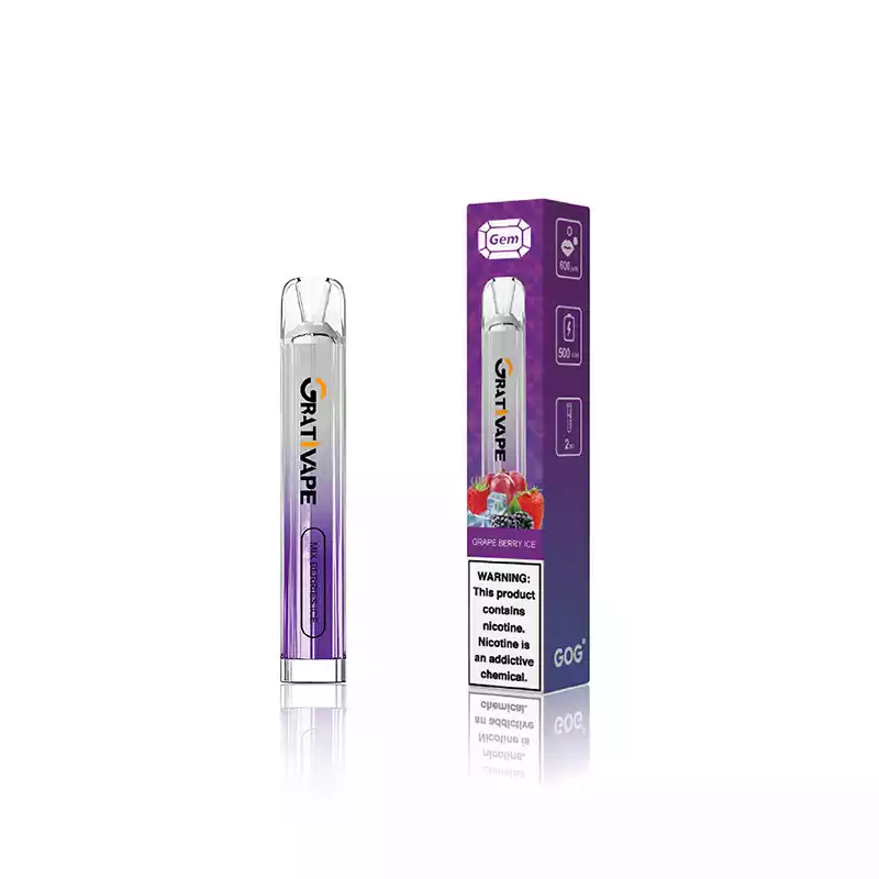 Grativape Gem 600 Puffs Compact Powerful and Full of Flavor!