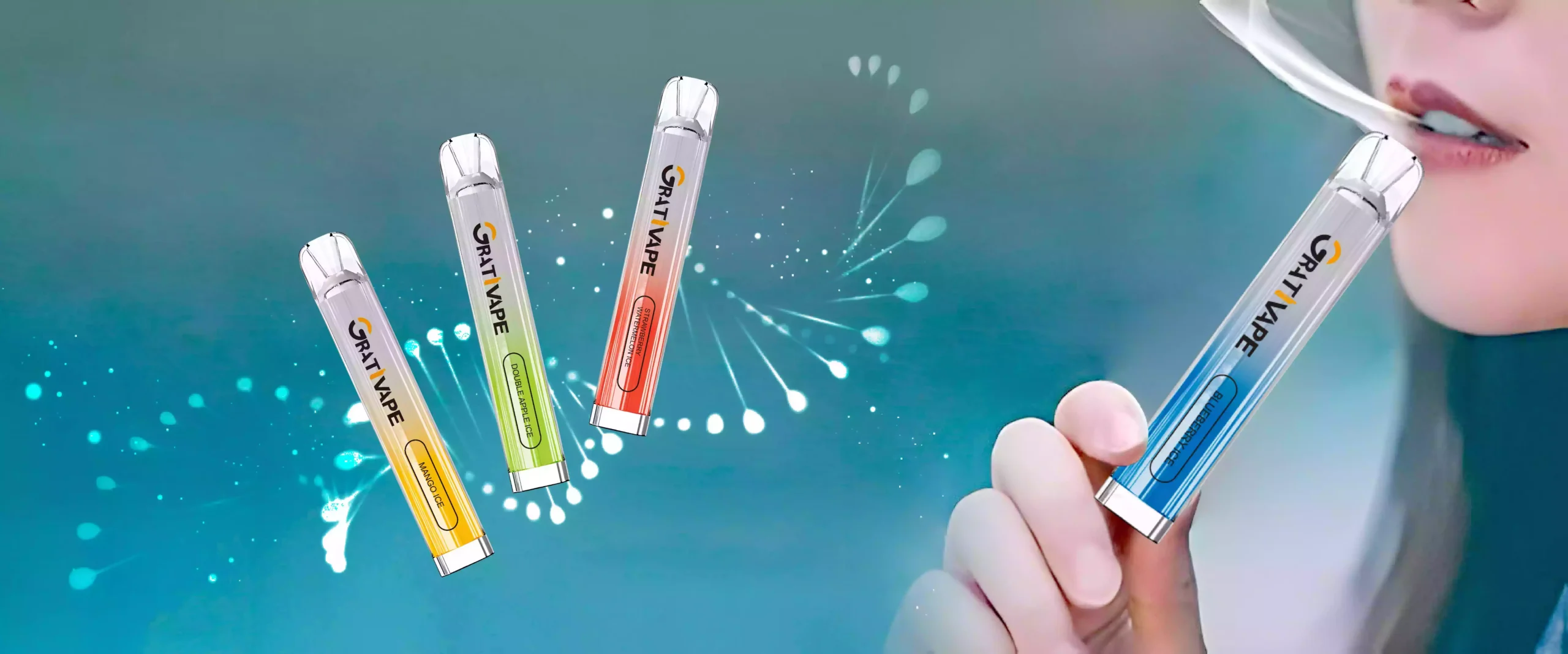 Grativape Gem 600 Puffs Compact Powerful and Full of Flavor!