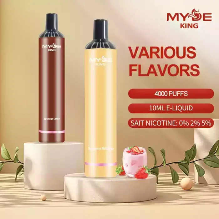 MYDE King 4000 Puffs A Premium Vape with 4000 Puffs of Pure Enjoyment!