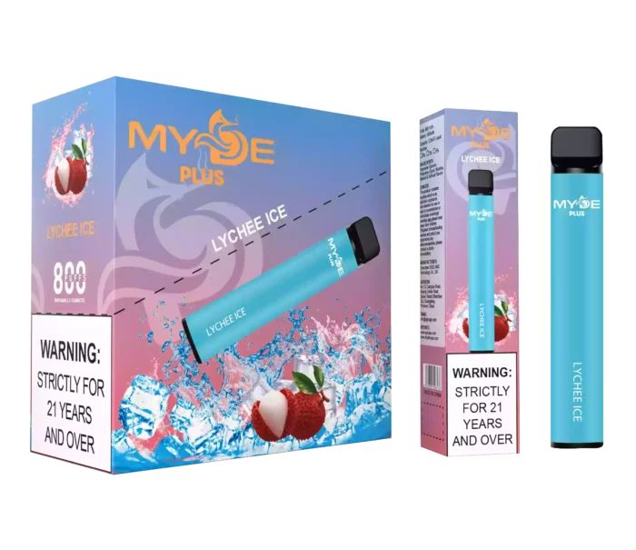 MYDE PLUS 800 Puffs 800 Puffs of Sweet Fruity and Menthol Delight!