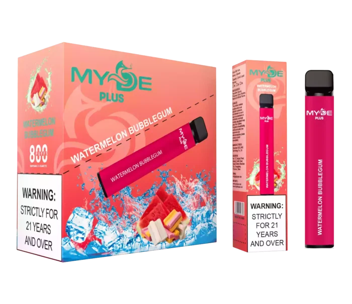 MYDE PLUS 800 Puffs 800 Puffs of Sweet Fruity and Menthol Delight!