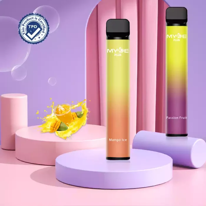 MYDE Plus 600 Puffs Disposable Vape Perfect for On the Go Vaping Lovers!
