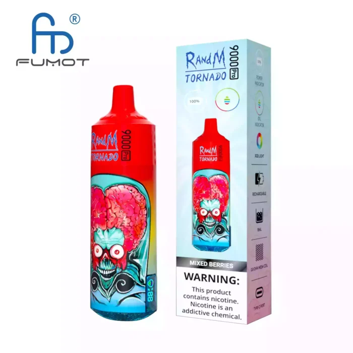 RandM Tornado 9000 Puffs Flavor Variety Meets Superior Performance