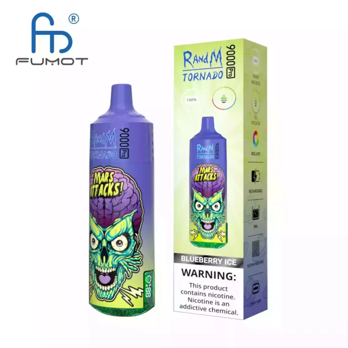 RandM Tornado 9000 Puffs Flavor Variety Meets Superior Performance
