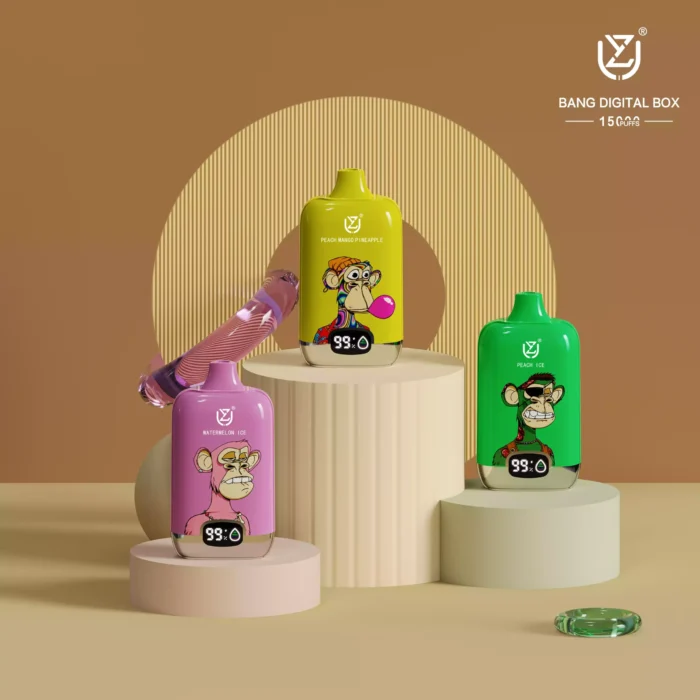 UZY Bang Digital 15000 Puffs Long-Lasting Rechargeable and Flavor Packed!