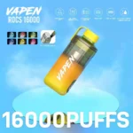 VAPEN ROCS 16000PUFFS Powerful 16,000 Puffs 12 Flavors and Refillable Order Now!
