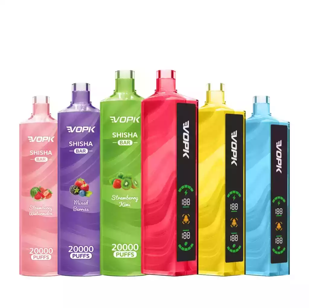 VOPK Shisha BAR 20000 Puffs Top Choice for Wholesale Disposable Vapes in Europe
