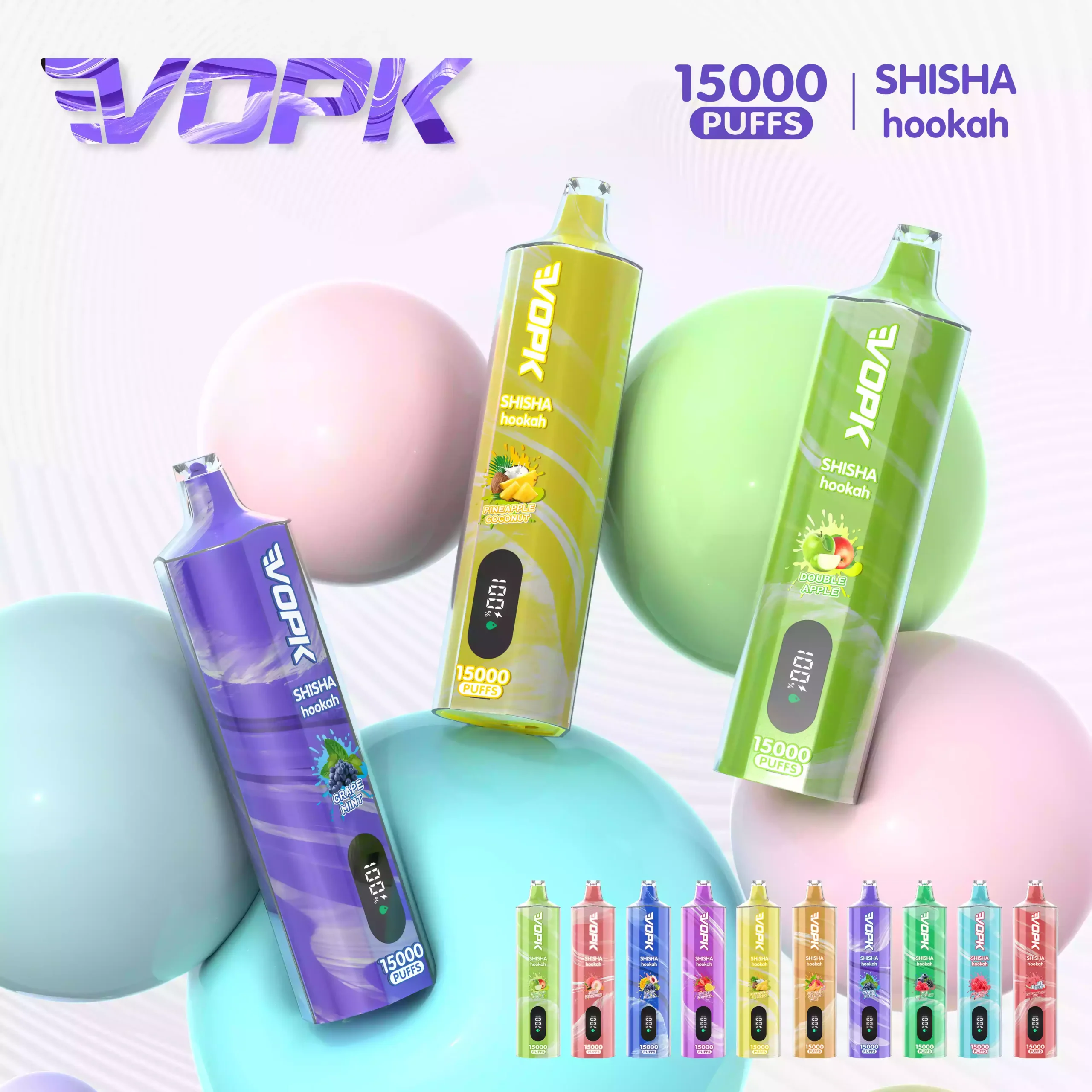 VOPK TORNADO 15000 Puffs Disposable Vape Perfect for Wholesale and Retail