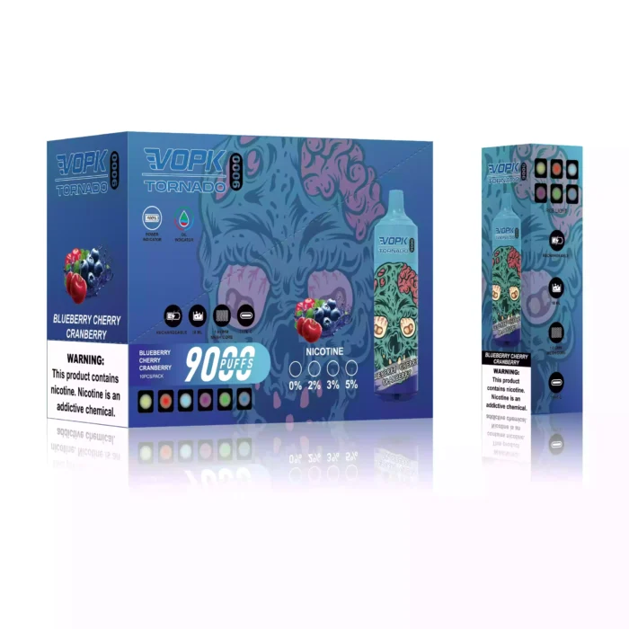 VOPK TORNADO 9000 Puffs Disposable Vape Perfect for Wholesale Distributors
