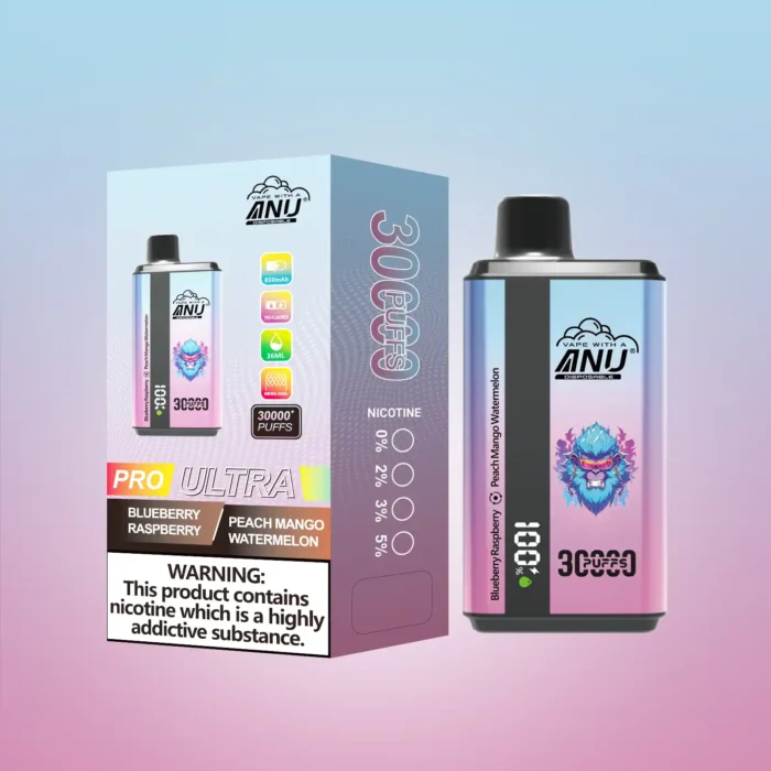 ANU Double Flavor 30000 Puffs Disposable Vape Ultimate Flavor Experience with Mesh Coil
