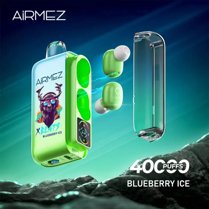 Airmez XBeats 40000 Puffs Disposable Vape Ultimate Performance with Dual Mesh Coil