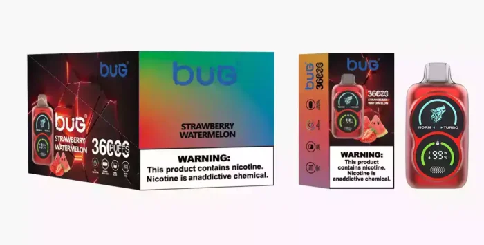BUG 08 Wolf Head 20000 Puffs Disposable Vape 23mL E-Liquid 650mAh Battery Mesh Coil Multiple Nicotine Levels