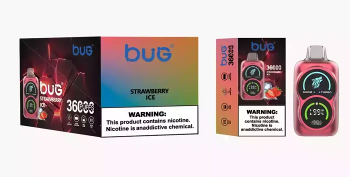BUG 08 Wolf Head 20000 Puffs Disposable Vape 23mL E-Liquid 650mAh Battery Mesh Coil Multiple Nicotine LevelsBUG 08 Wolf Head 20000 Puffs Disposable Vape 23mL E-Liquid 650mAh Battery Mesh Coil Multiple Nicotine Levels