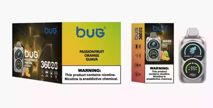 BUG 08 Wolf Head 20000 Puffs Disposable Vape 23mL E-Liquid 650mAh Battery Mesh Coil Multiple Nicotine Levels