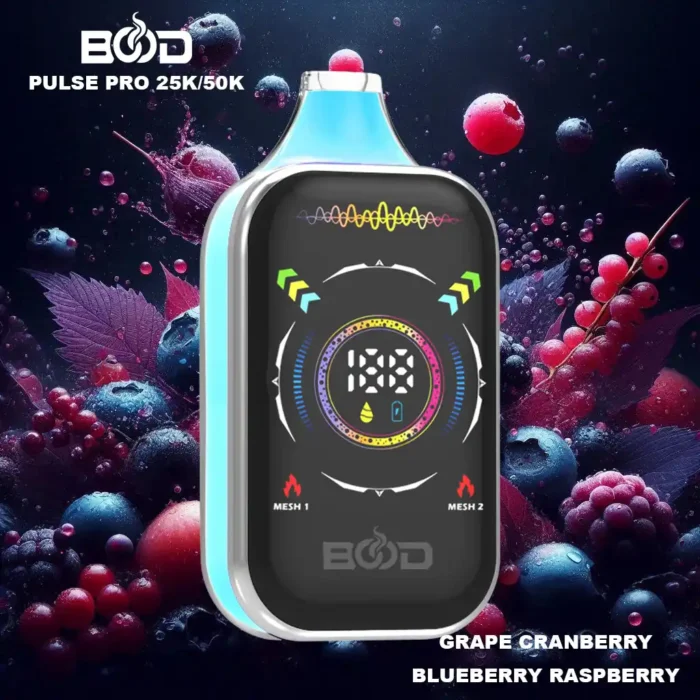 Bood Pulse Pro 25K 50K Puffs Disposable Vape Power and Flavor with 38mL E-Liquid