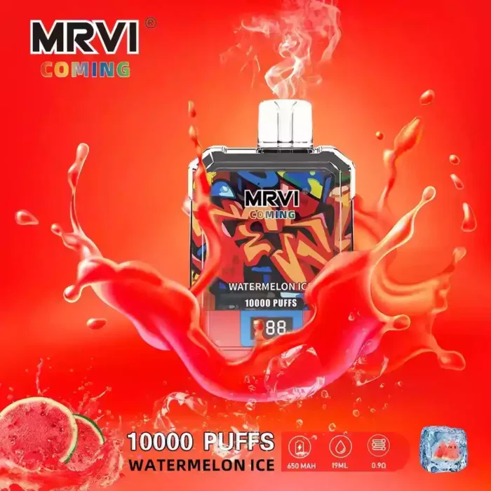 MRVI COMING 10000 Puffs Disposable Vape Compact Power and Flavor with 19mL E-Liquid