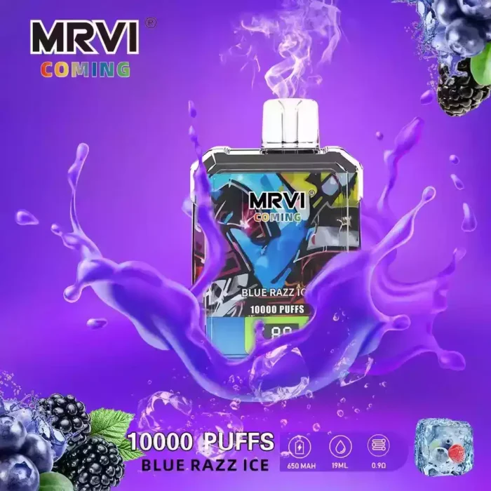 MRVI COMING 10000 Puffs Disposable Vape Compact Power and Flavor with 19mL E-Liquid