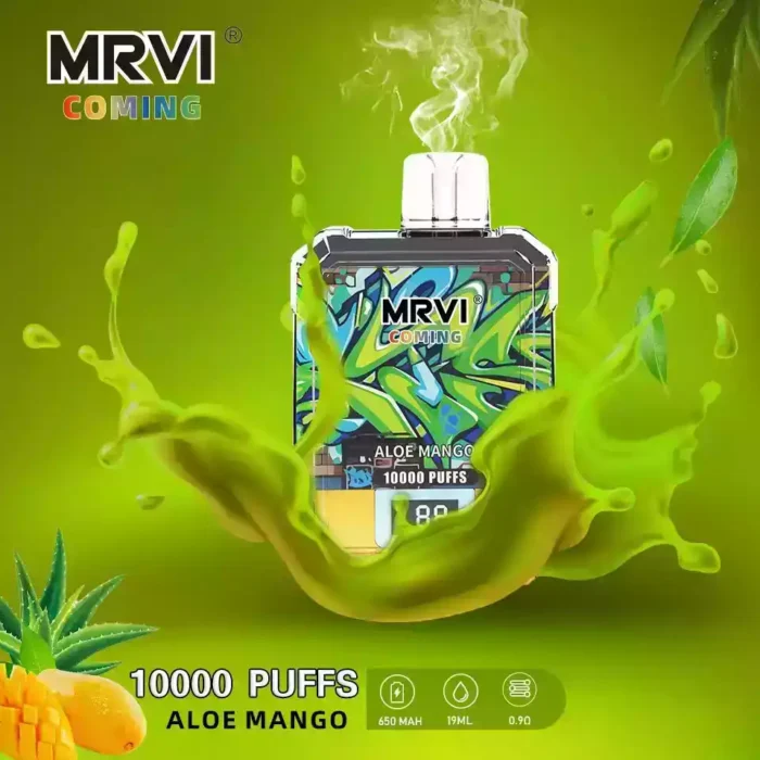 MRVI COMING 10000 Puffs Disposable Vape Compact Power and Flavor with 19mL E-Liquid