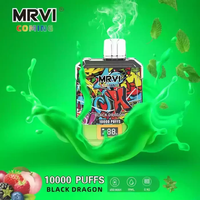 MRVI COMING 10000 Puffs Disposable Vape Compact Power and Flavor with 19mL E-Liquid