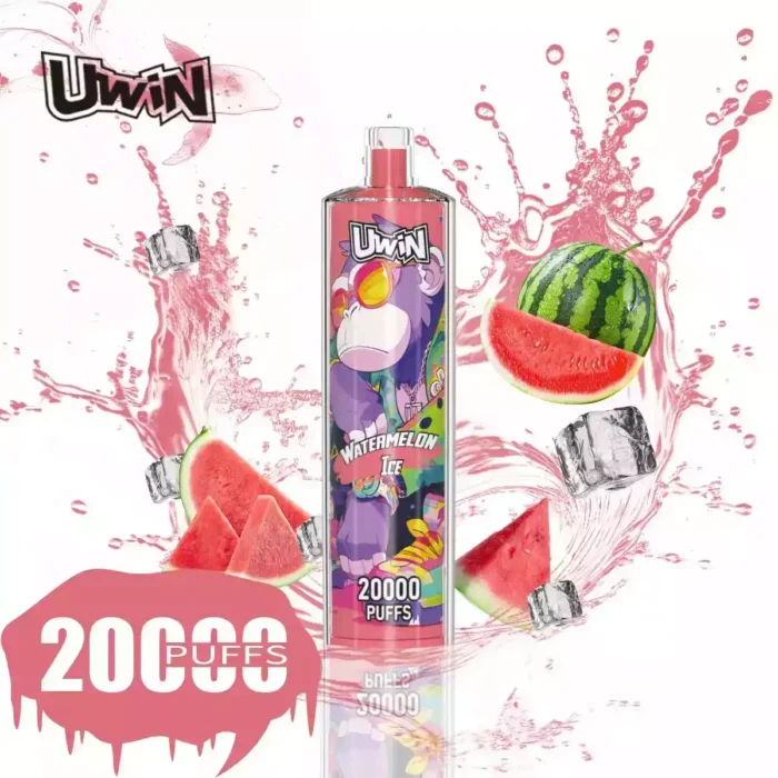 Uwin SHISHA HOOKAH Crystal 20000 Puffs Disposable Vape Long-Lasting Performance with 25mL E-Liquid